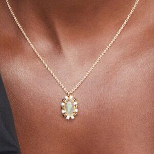 Shanley Gold Short Pendant Necklace